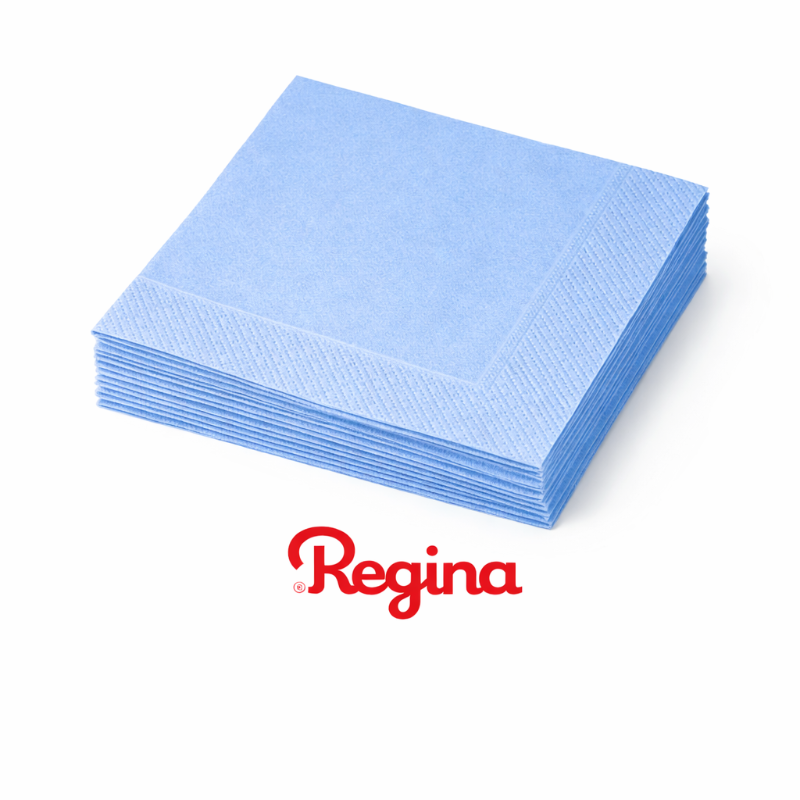 Guardanapo de Papel Azul Regina com 50 unidades