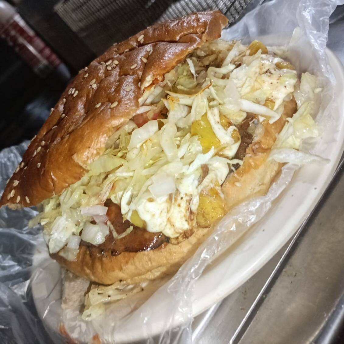 Hamburguesa Hawaiana