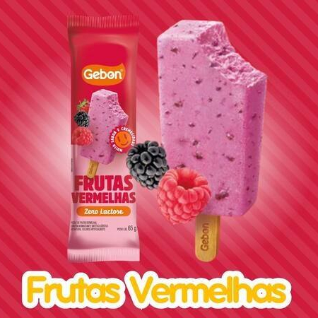 Leve, saboroso e com fruta de verdade! Esta paleta é muito mais do que uma sobremesa; é o equilíbrio perfeito para os dias mais quentes. Experimente Paleta de Frutas Vermelhas e descubra o frescor da liberdade! Zero Lactose e com Fruta de verdade!