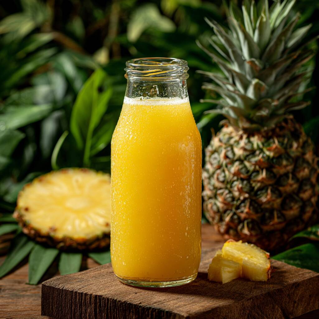 Suco de abacaxi 300ml (garrafinha)