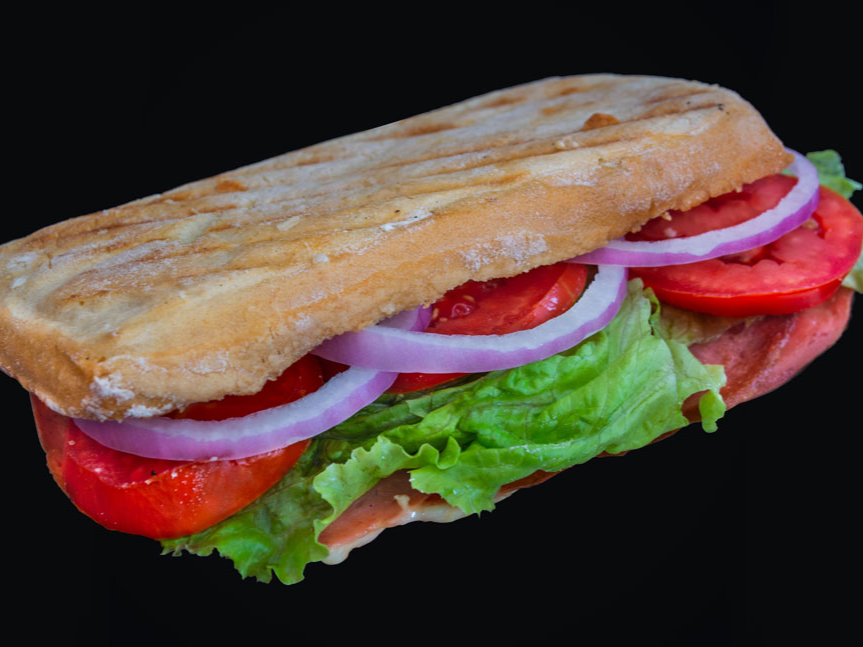 Panini de Jamón y Queso