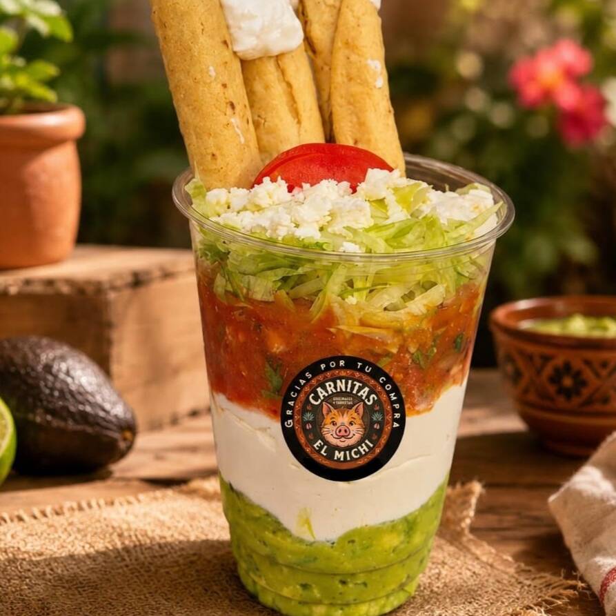 FLAUTAS EN VASO