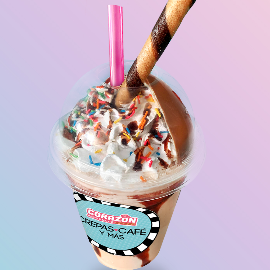 Malteada de NUTELLA y Kinder
