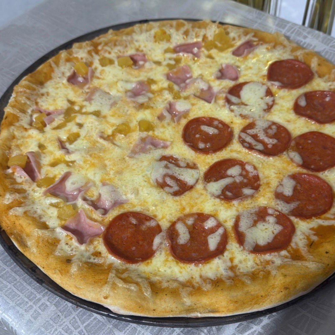 Pizza Mediana 2 Sabores