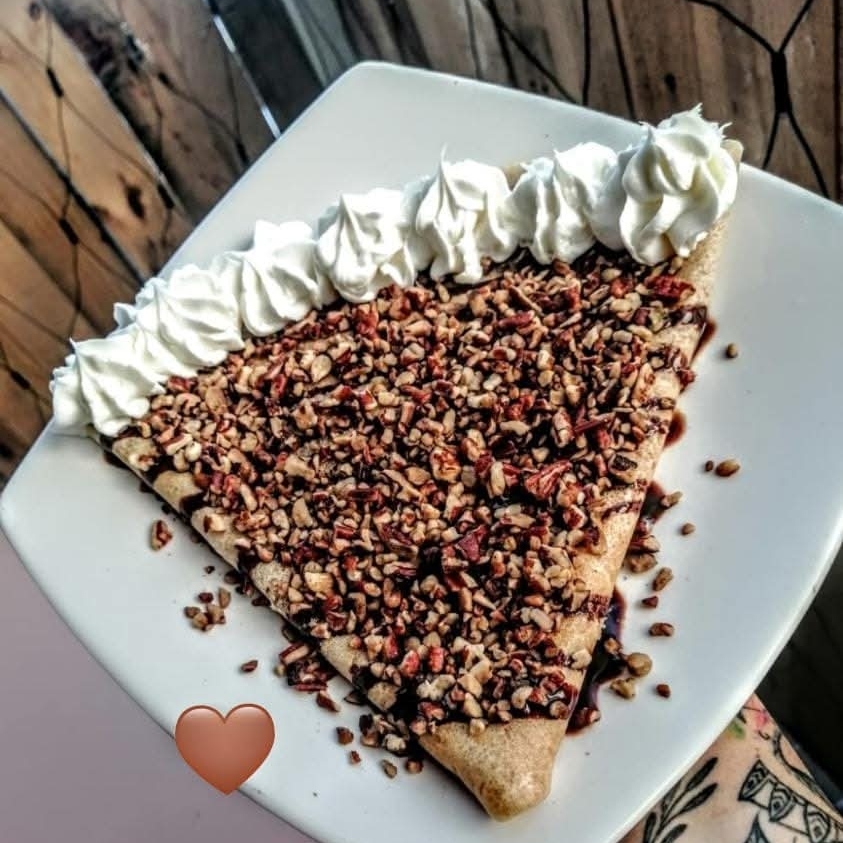 Crepa de Nutella con nuez