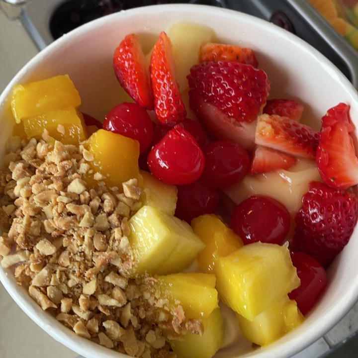 Helado Grande con toppings