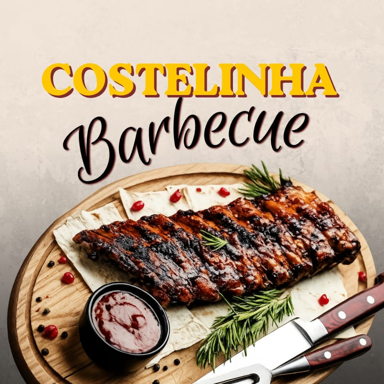 Delicie-se com nossa suculenta Costelinha BBQ de corte suíno, com todo o sabor dos processos de defumação e especiarias da casa. O toque agridoce do molho Barbecue realça o seu paladar. Perfeita para 2 a 3 pessoas. Obs: Produtos pesados in natura.