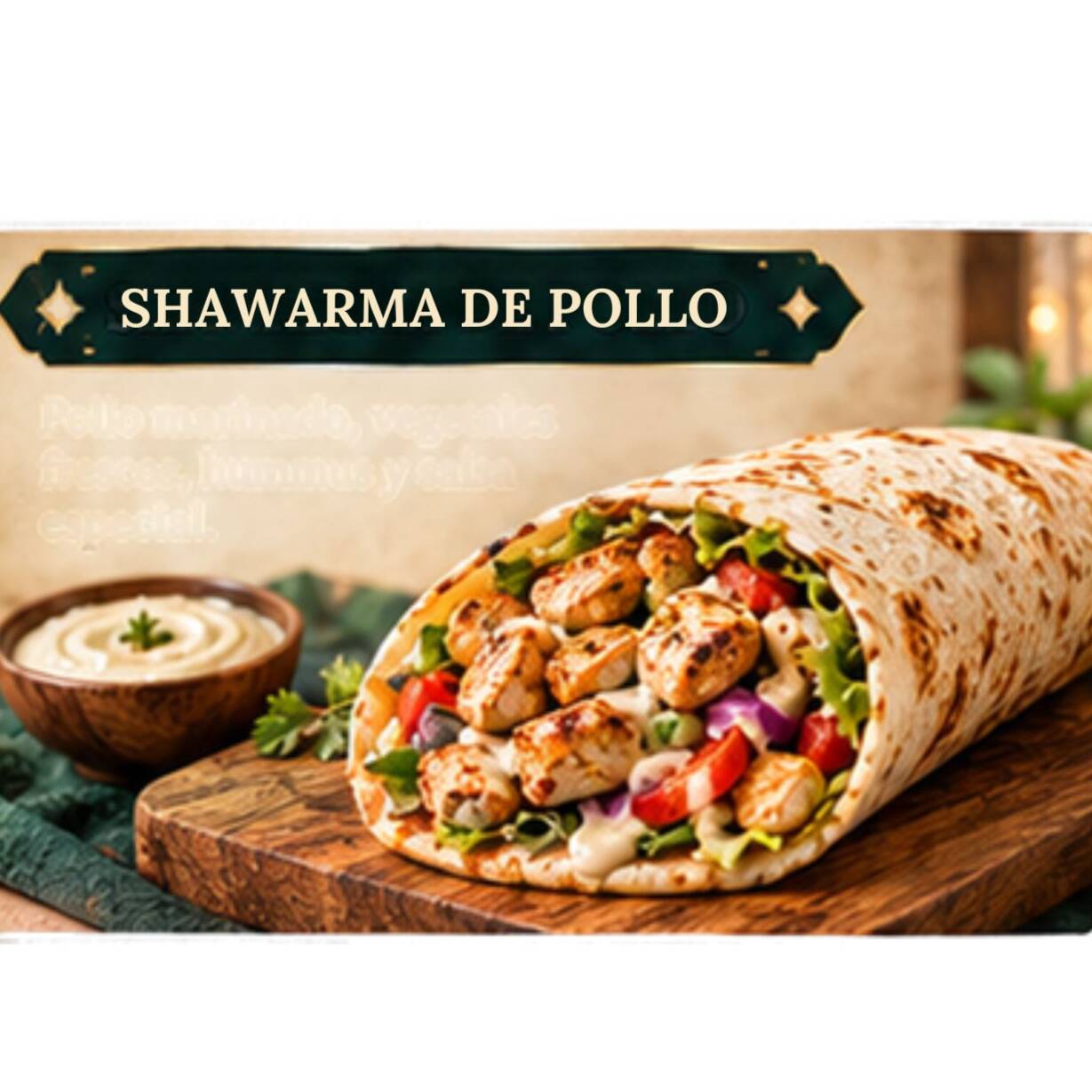 SHAWARMA DE POLLO