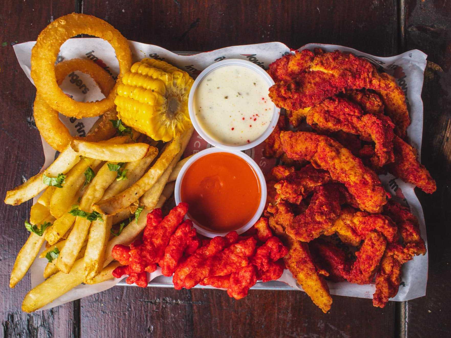 COMBO CHIKEN FLAMING