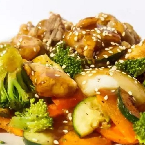 TERIYAKI DE PECHUGA DE POLLO