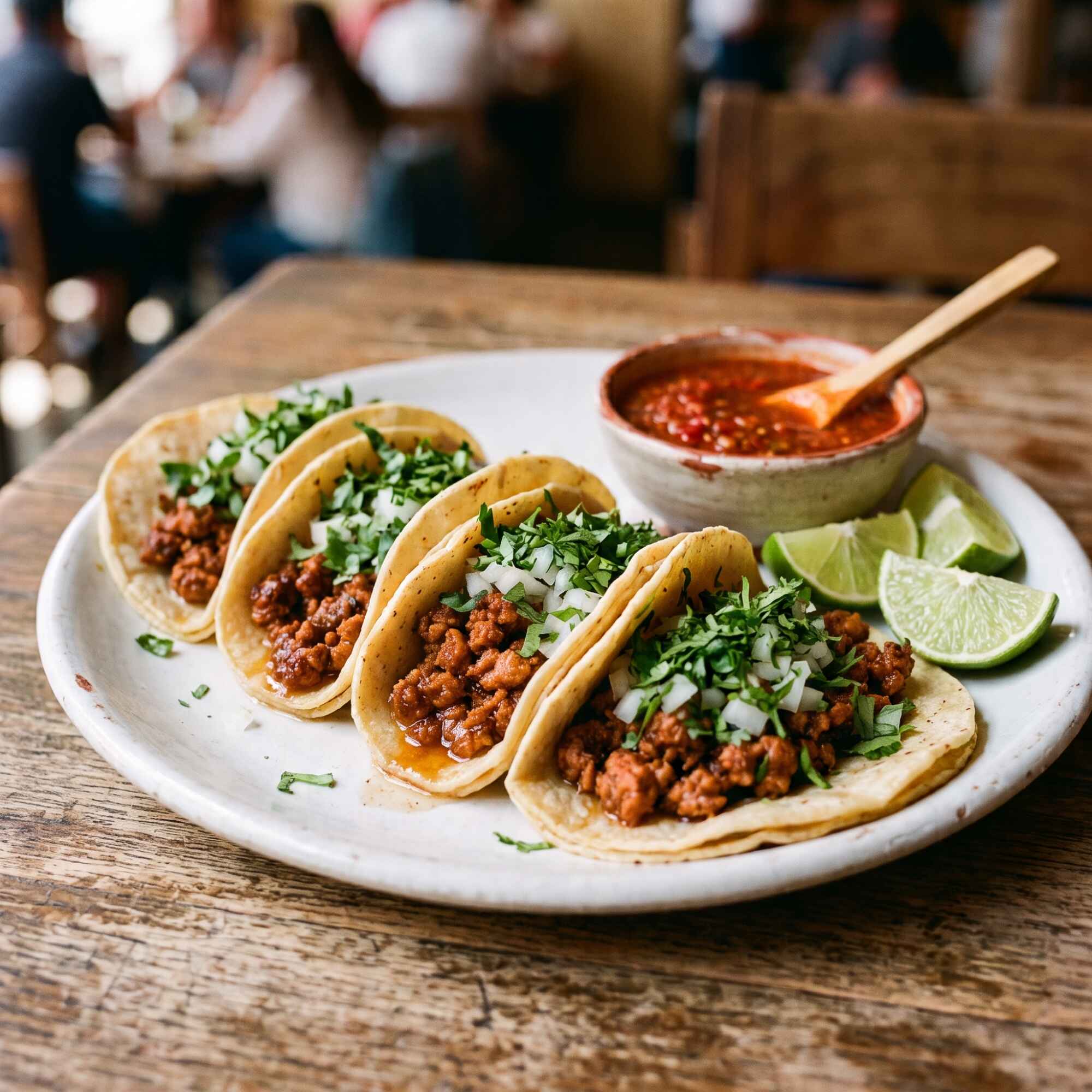 Orden de 5 Tacos Chorizo