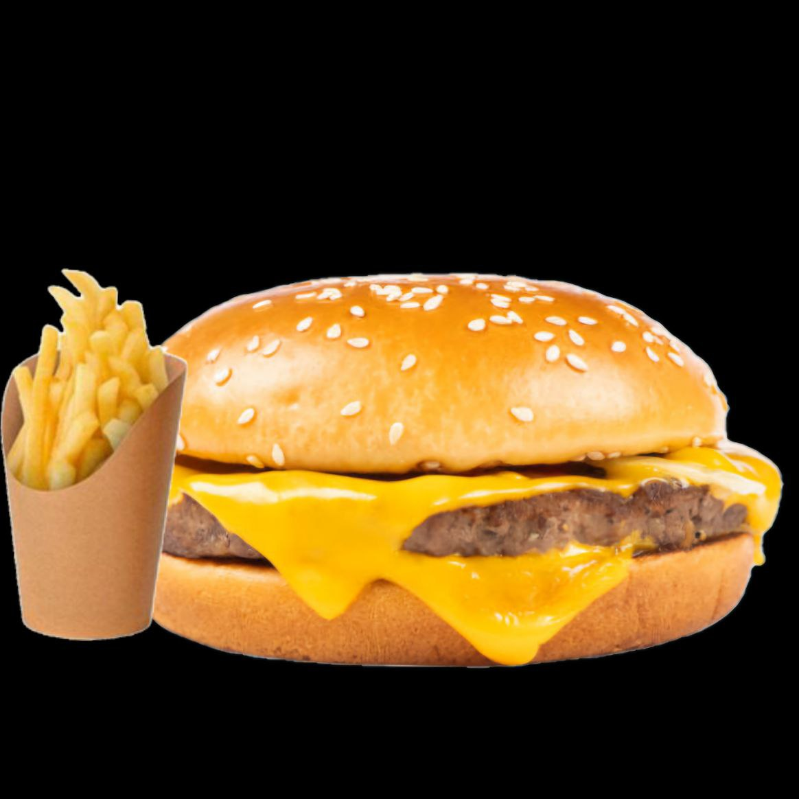 Combo hamburguesa americana