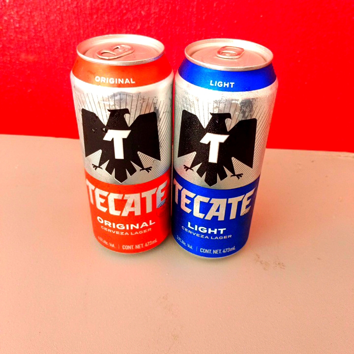 TECATE Light / Roja Lata 473 ML