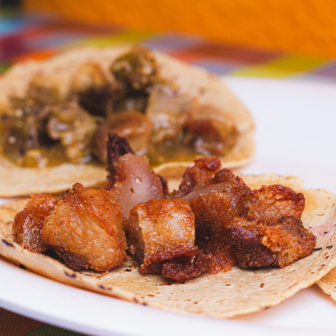 Taco de Chicharrón Natural
