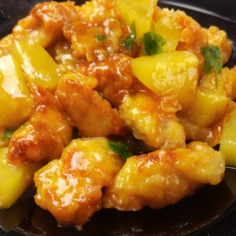 POLLO A LA PIÑA (SIN VEGETALES)