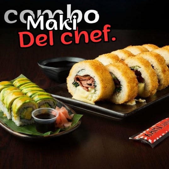 Combo Maki del Chef.
