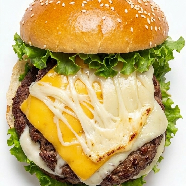 Hamburguesa (Triple Queso)