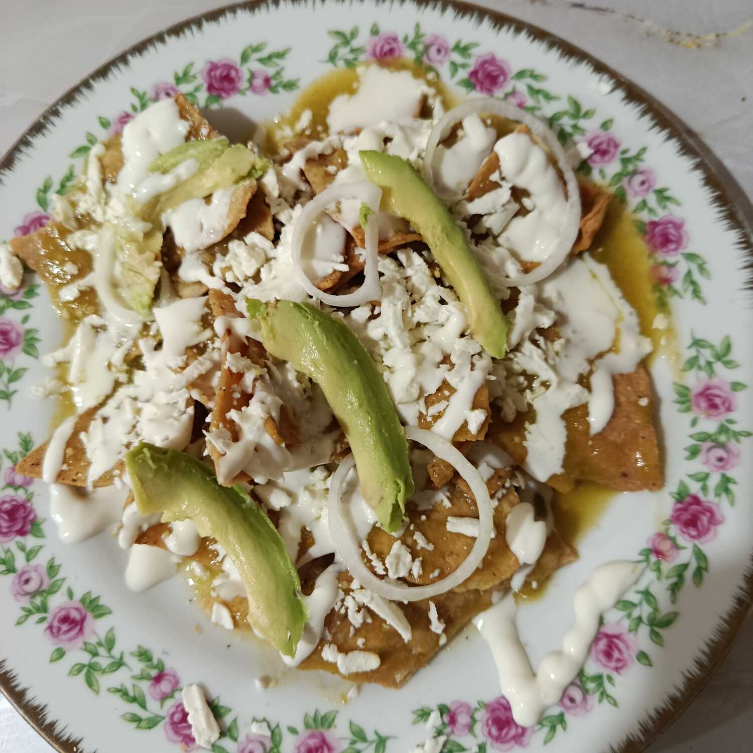 CHILAQUILES VERDES