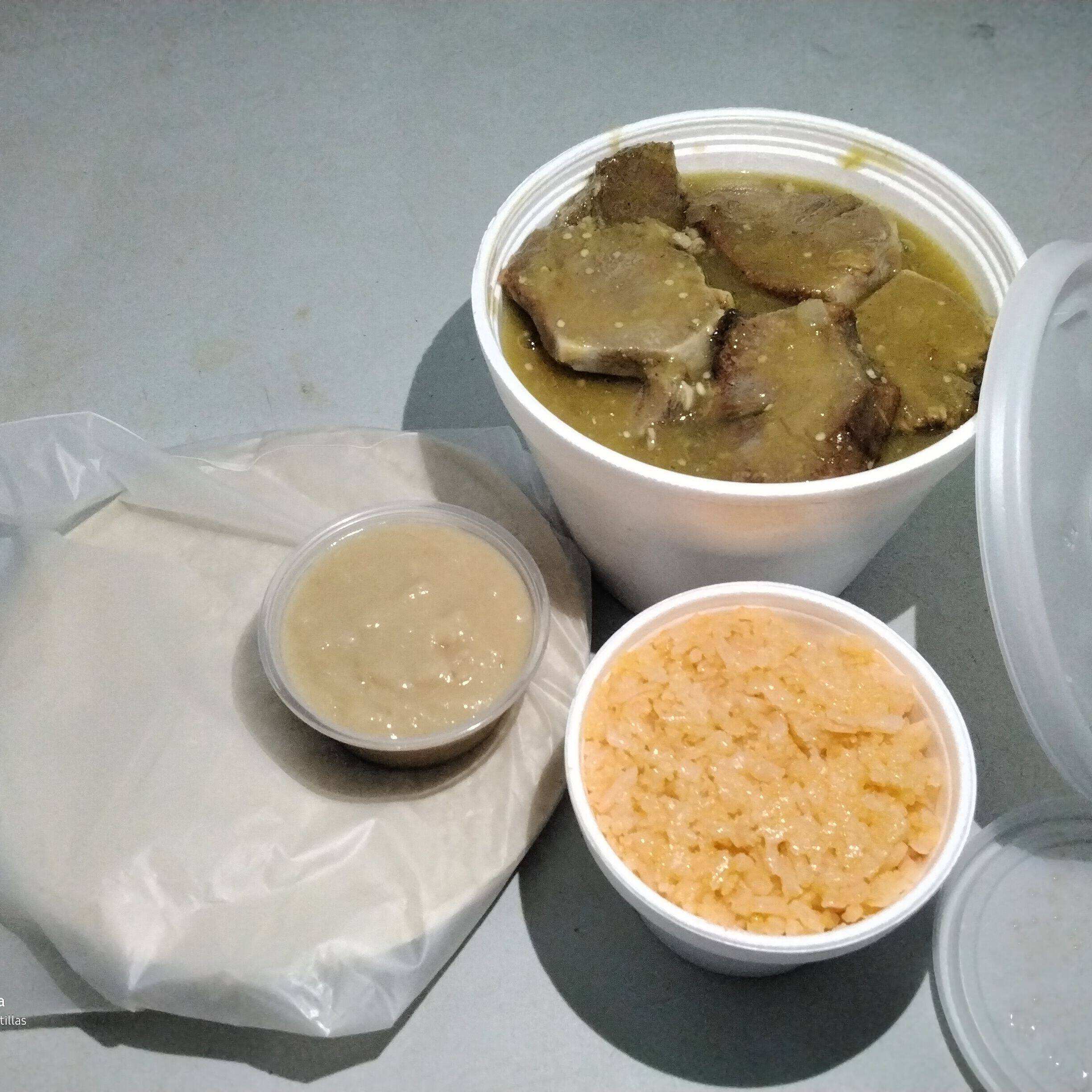 Lengua en salsa verde
