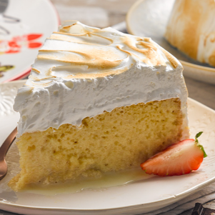 Porción de Torta con Leche