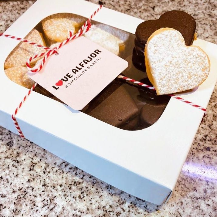 Alfajores Corazón Mixtos 20 Uds
