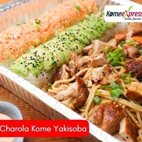 Charola Grande Kome Yakisoba
