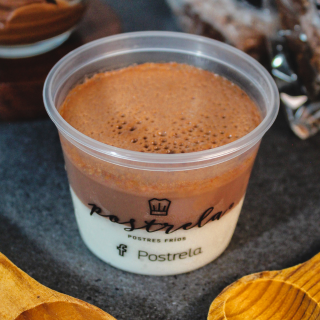 Gelatina individual de Nutella con Philadelphia