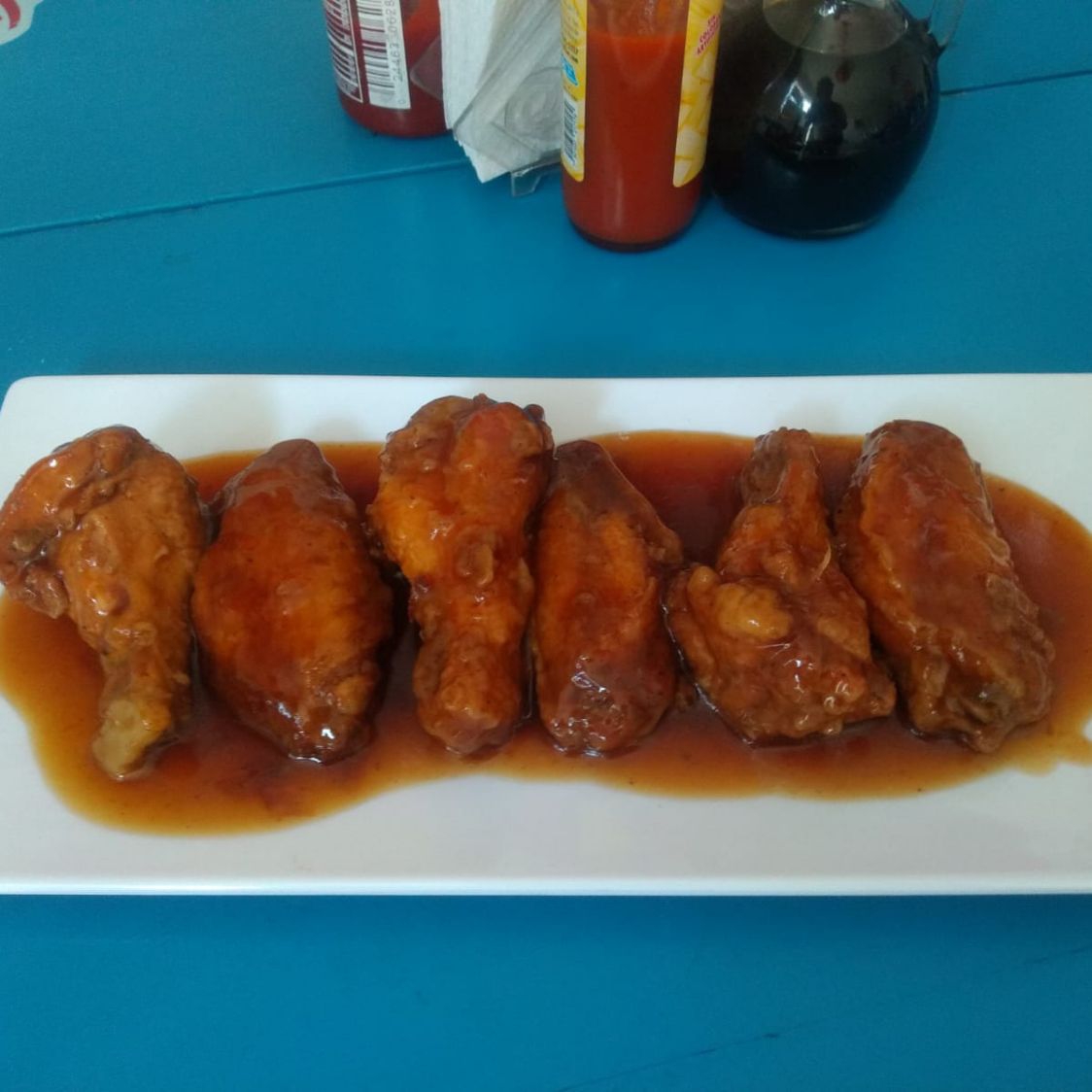 6 Alitas BBQ