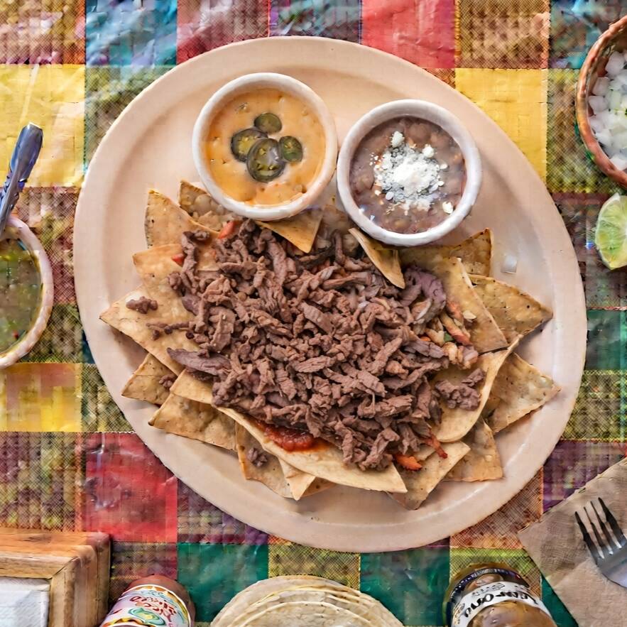 Nachos de Arrachera