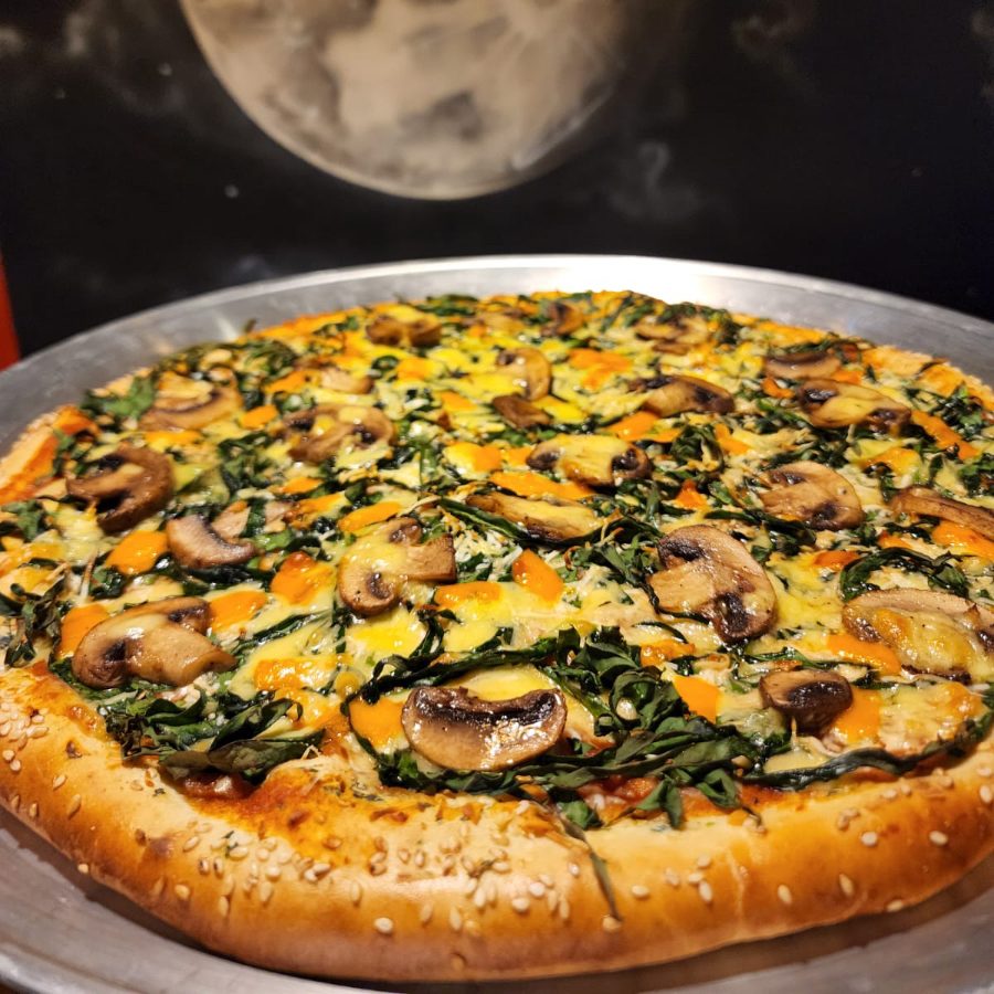 Pizza Espinacas
