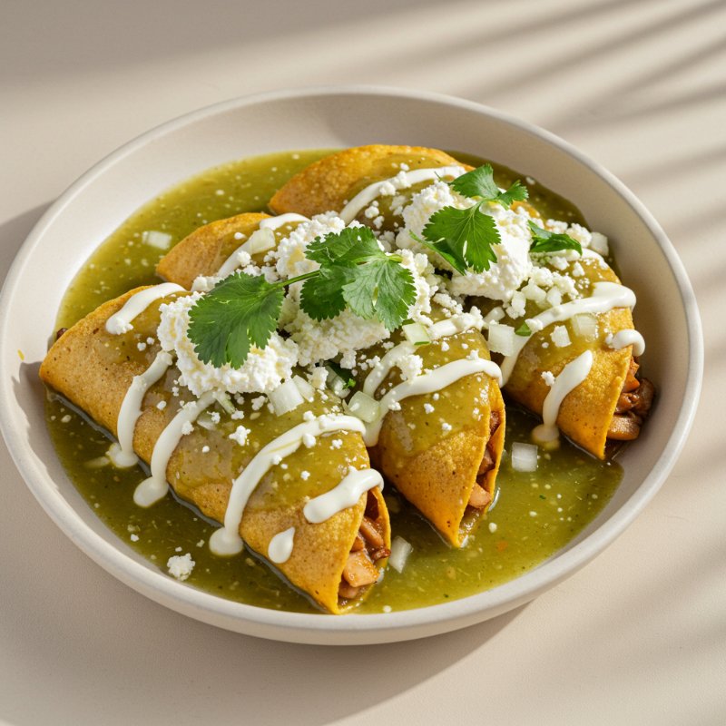 Enchiladas Verdes