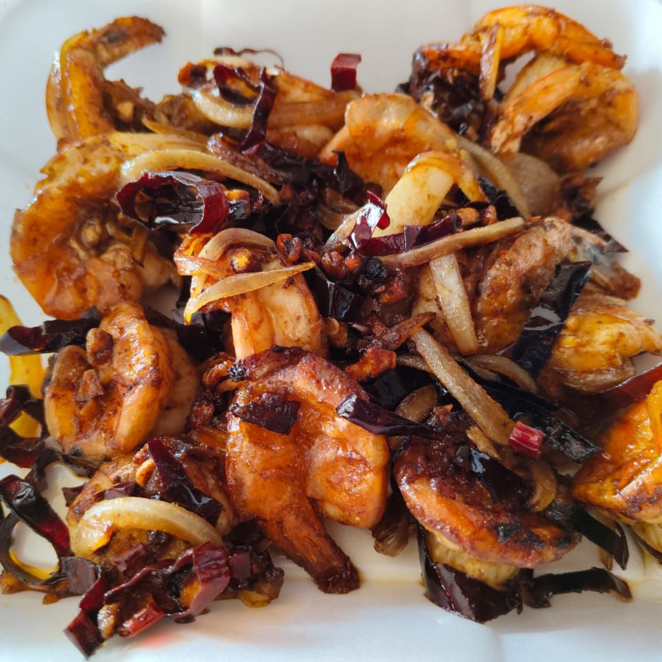 Camarones al Ajillo