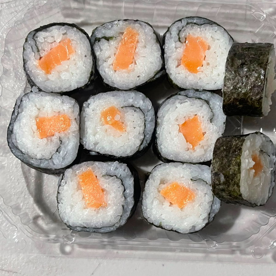Makis Salmon Pulpo Camarón Anguila Kani