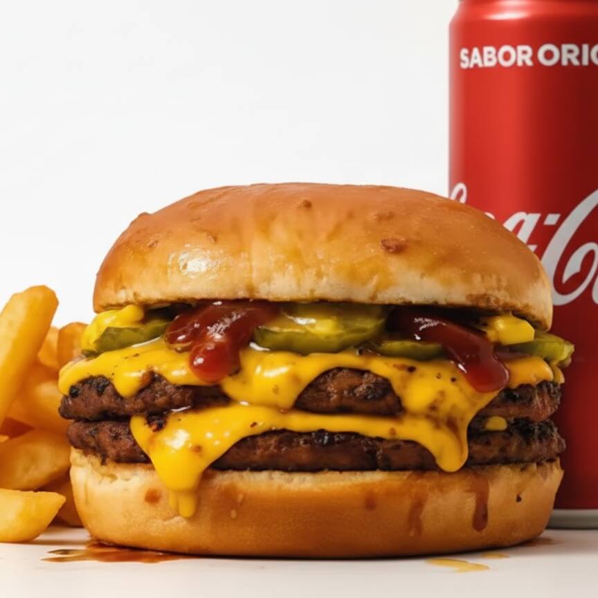 Quarter Hope + Porção + Refri