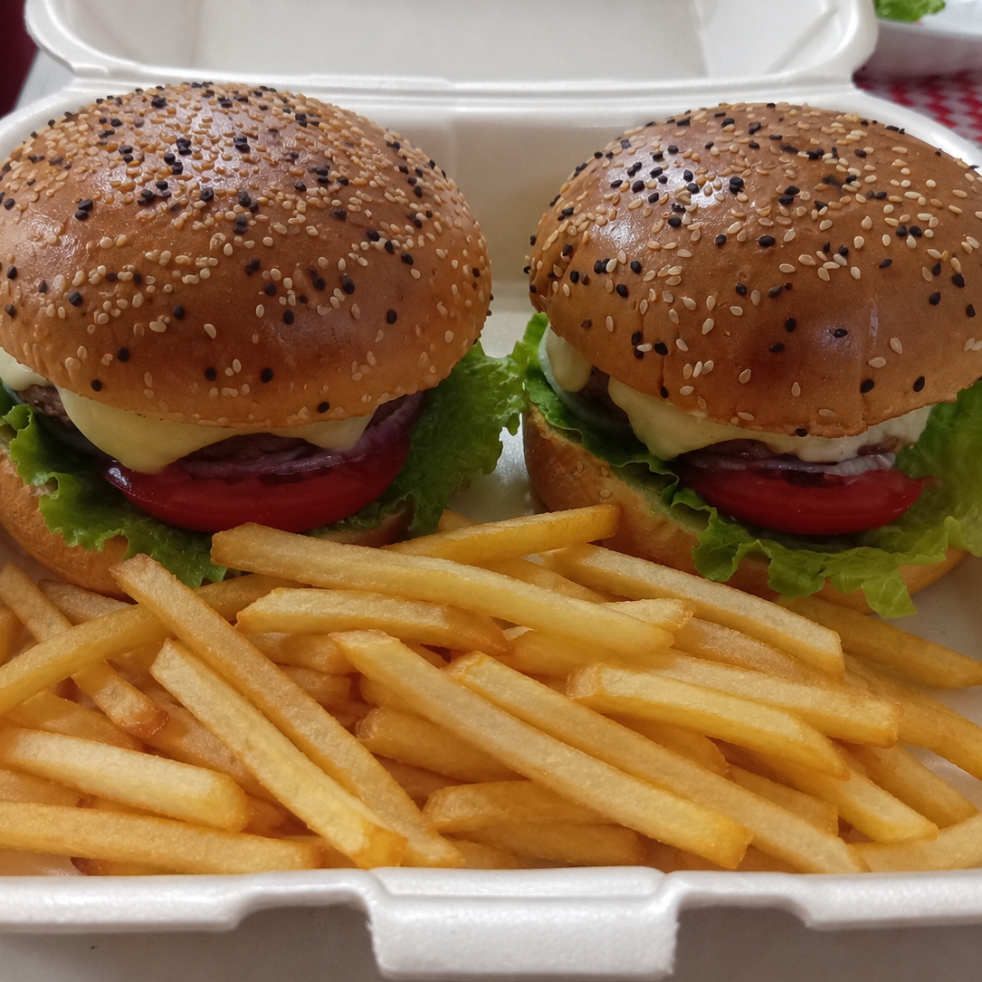 Hamburguesa Clasica 2x180