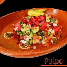 Tostada de Pulpo