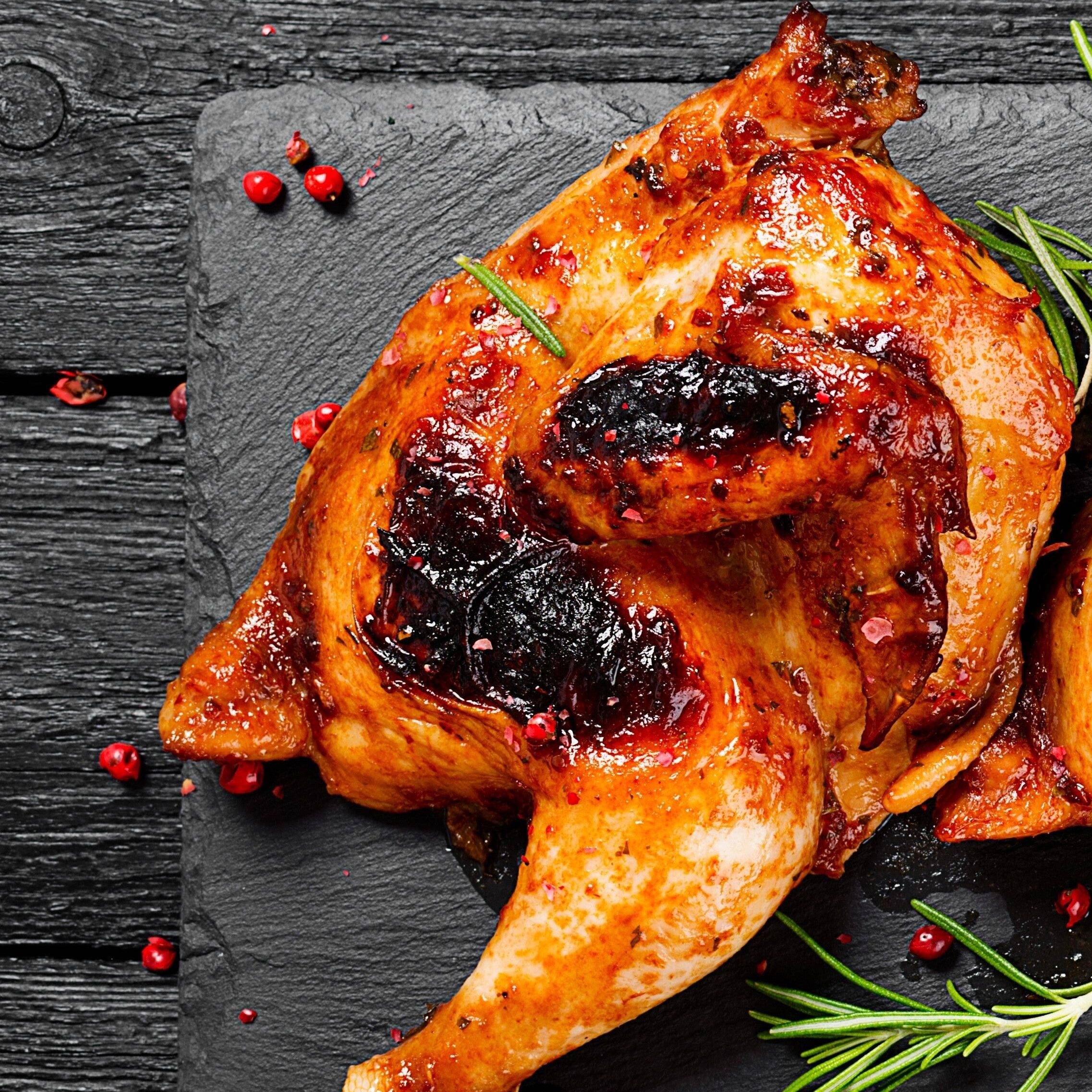 Orden de Pollo Asado (Medio Pollo)