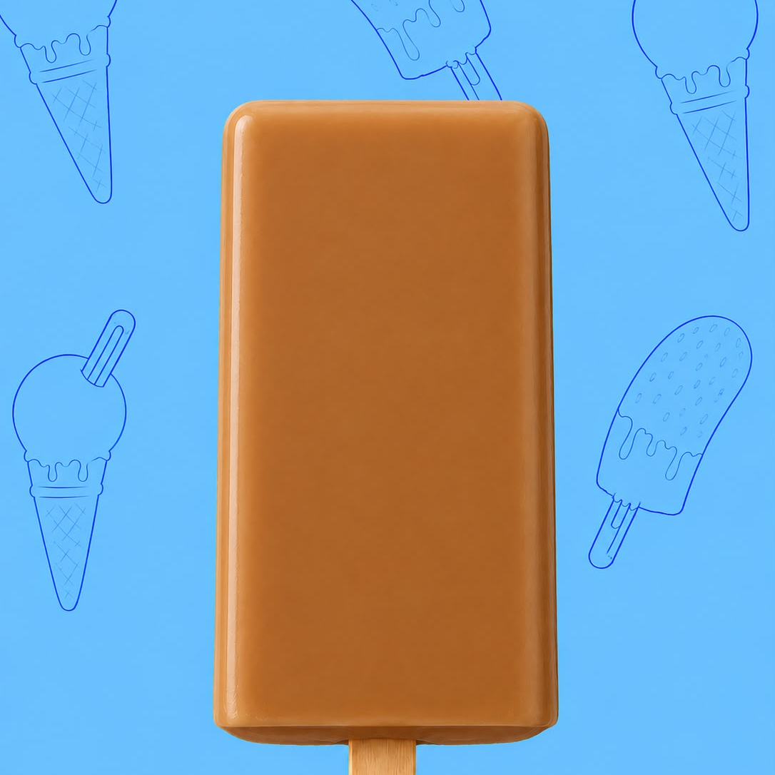 PALETA DE LECHE- CAJETA