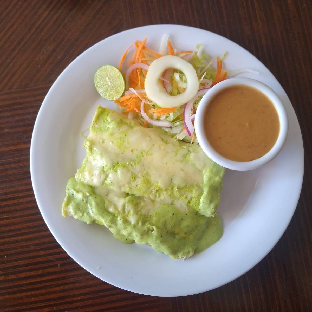 Enchiladas Verdes + Refresco 600ml