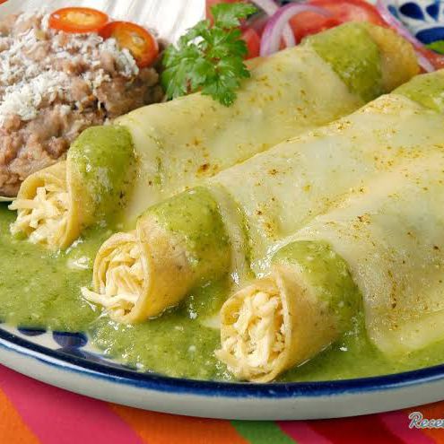 Enchiladas Verdes