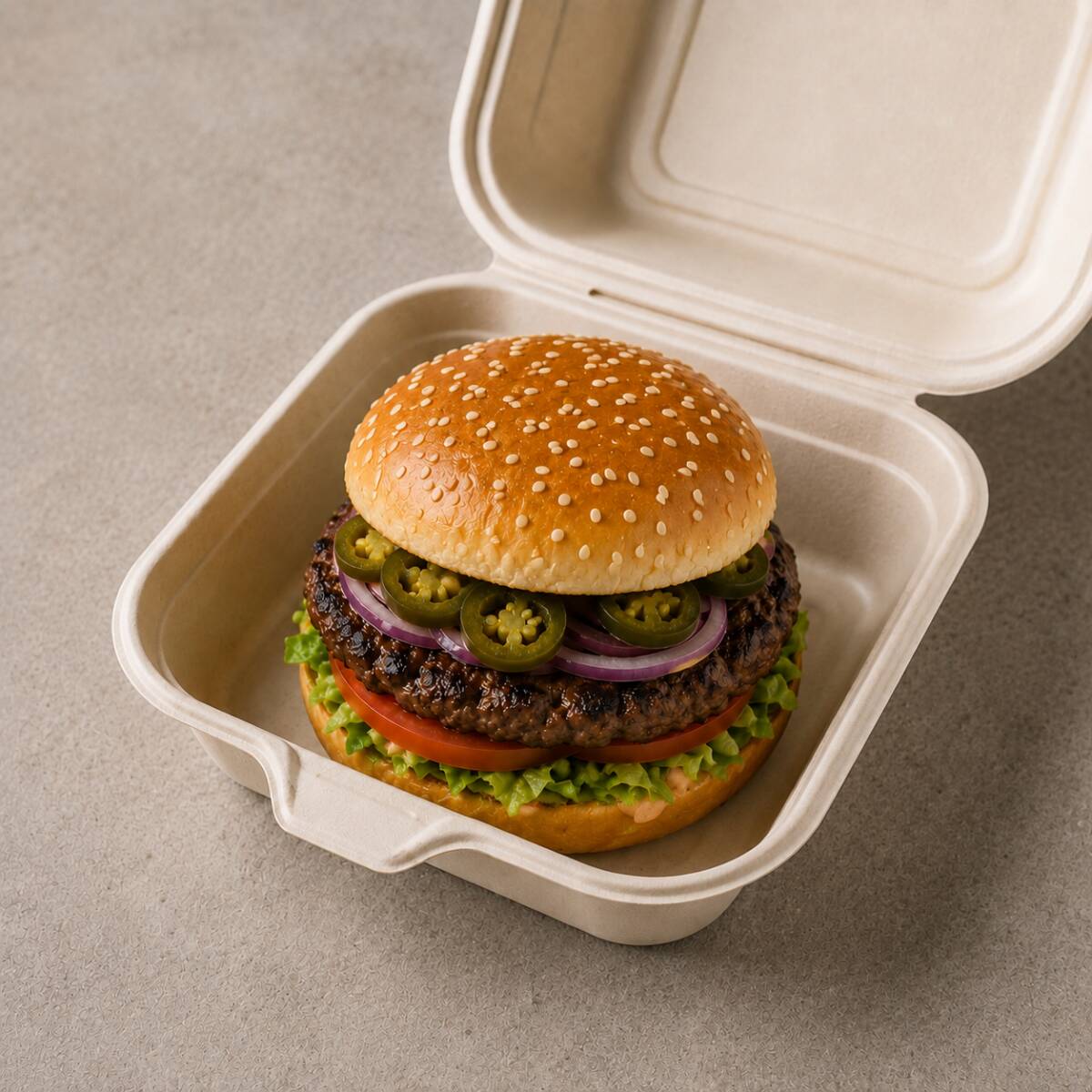 Hamburguesa de Res