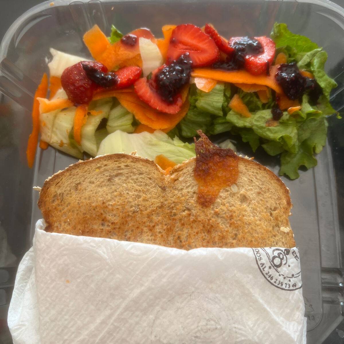 Sándwich de Salvado Veggi
