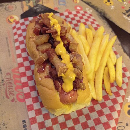 Hot Dog Ropa Vieja