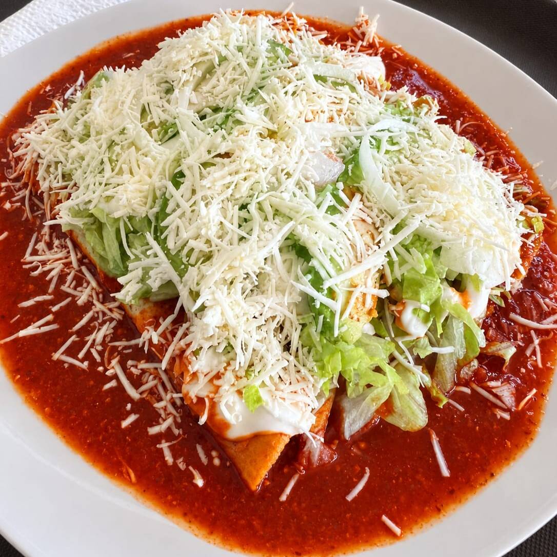 Enchiladas Rojas
