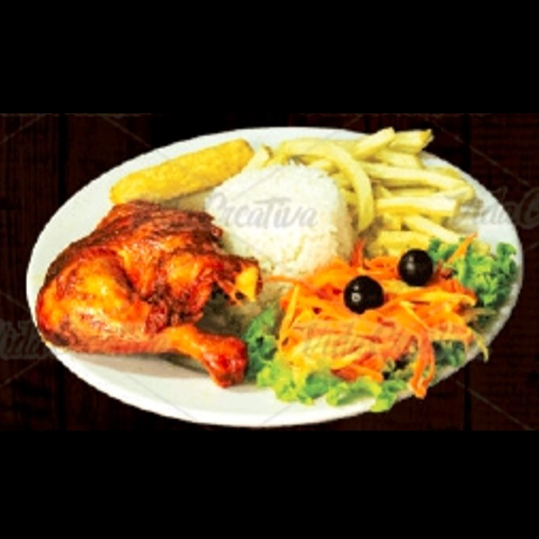 Combo Personal 1/4 Pollo Asado DiDi