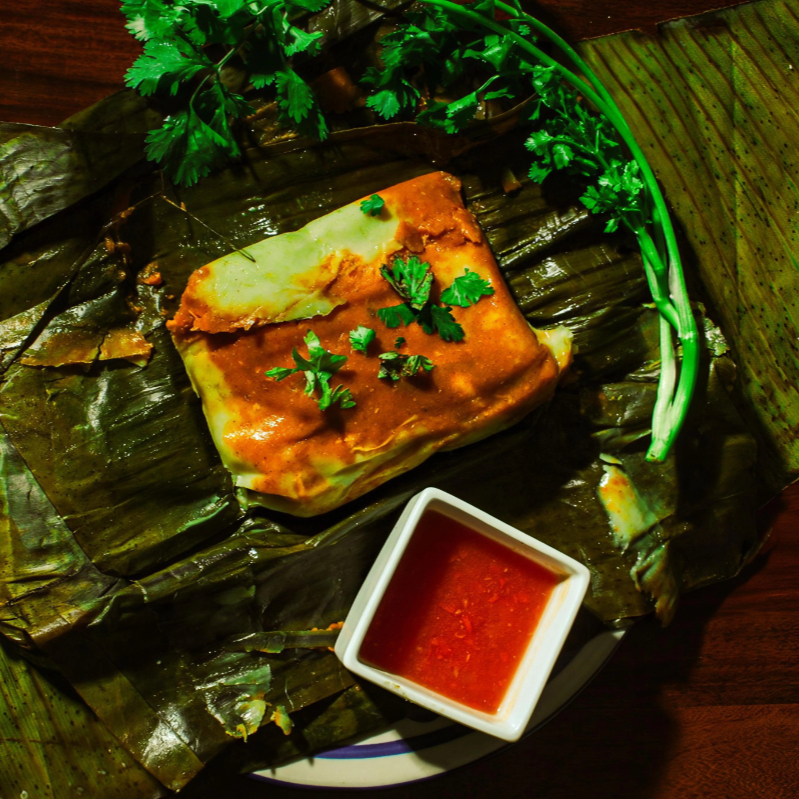 Tamal de Masa Colada Rojo (Oaxaqueño)