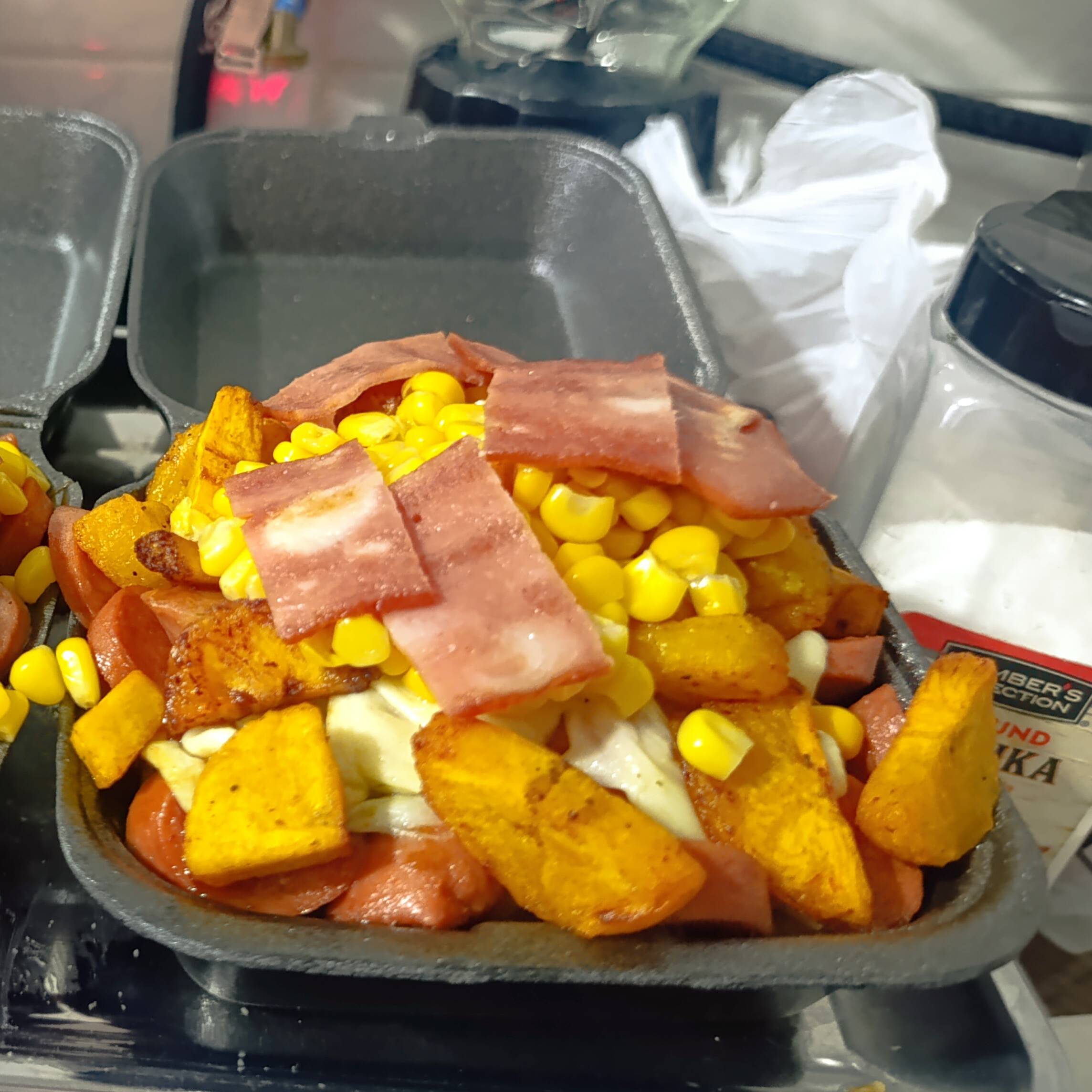 Salchipapa Salchi Queso Especial en Promo