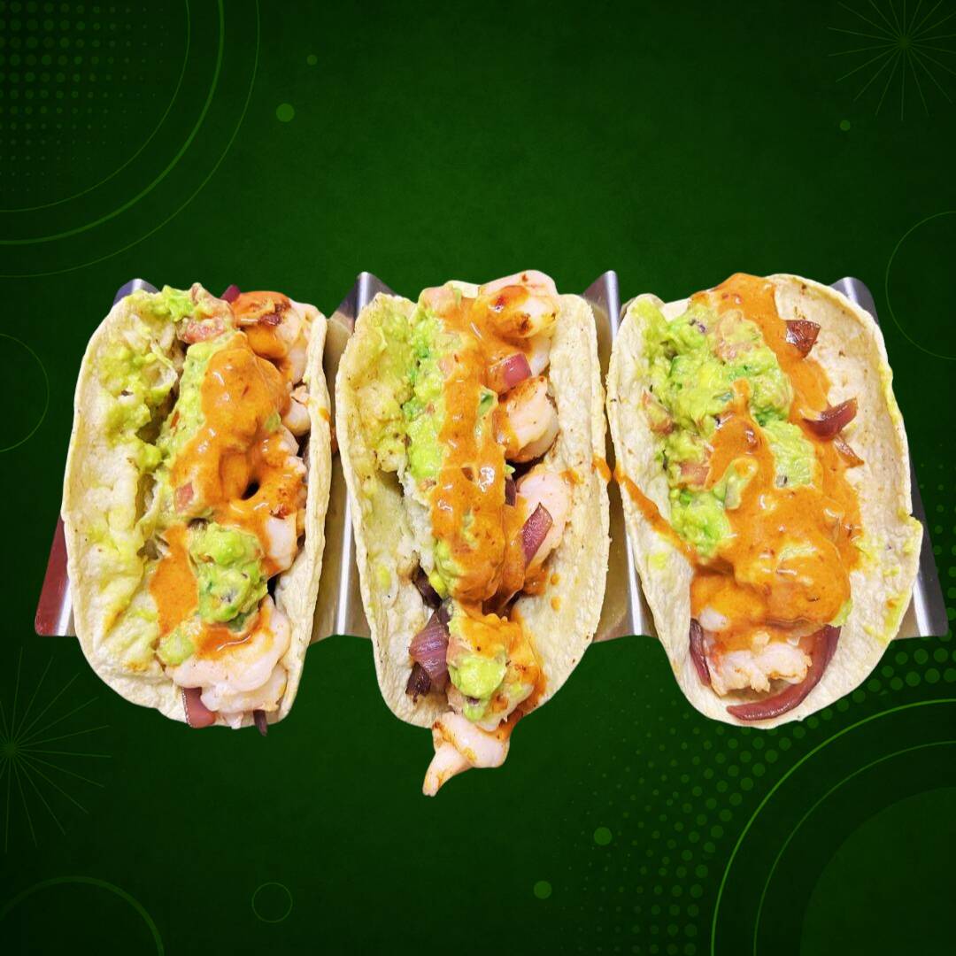 TACOS DE CAMARONES
