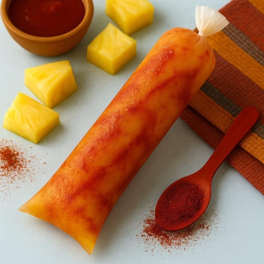 Boli de Piña con Chamoy