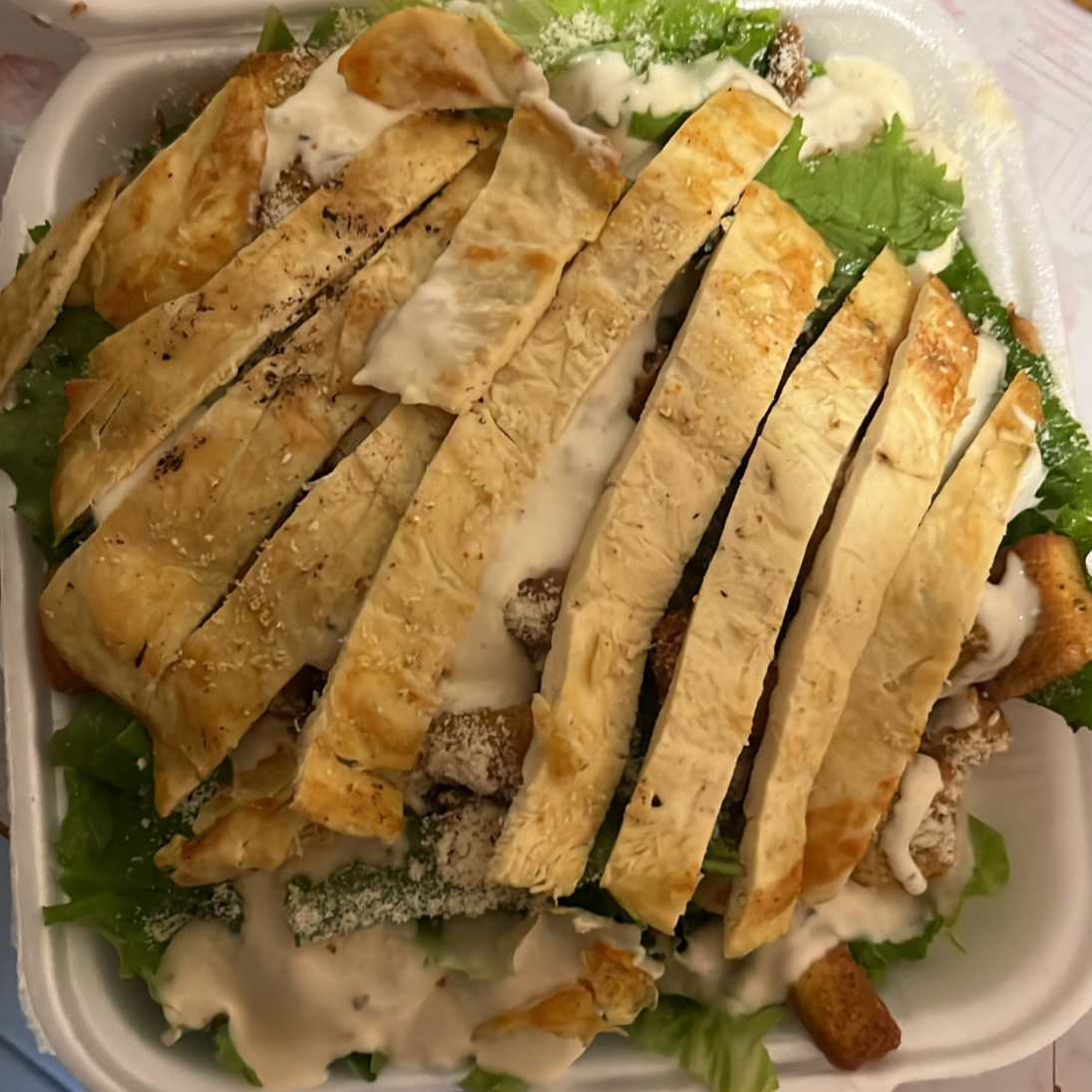Ensalada cesar con pollo